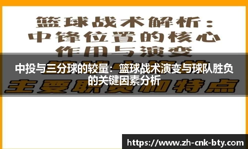 中投与三分球的较量:篮球战术演变与球队胜负的关键因素分析